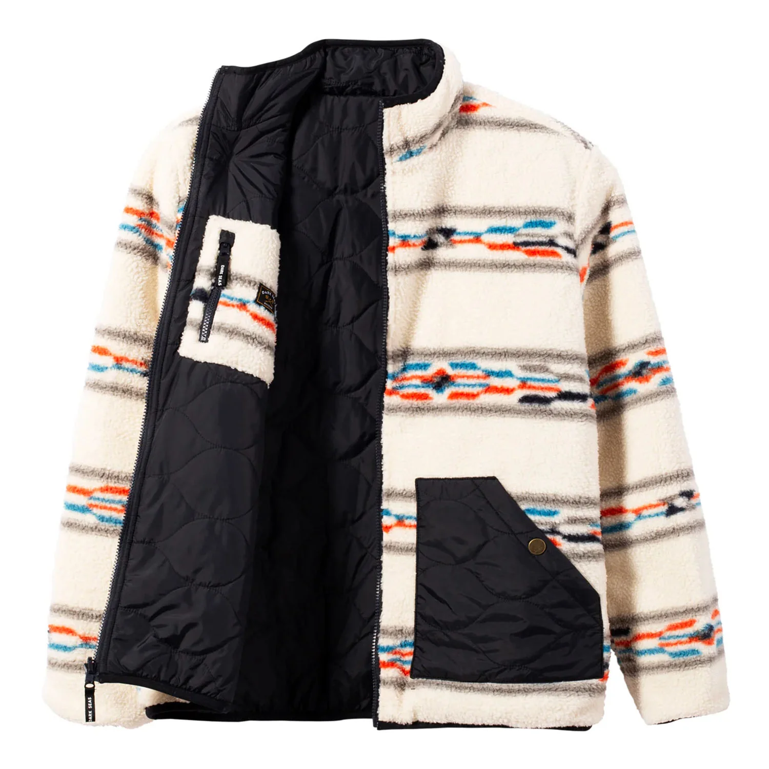 Dark Seas Men's Los Osos Jacket Navy - Image 3