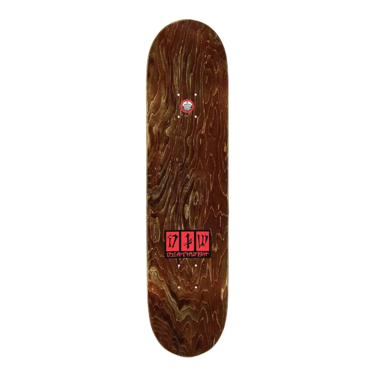 Deathwish Jamie Foy Skull Skate Deck 8" - Image 2