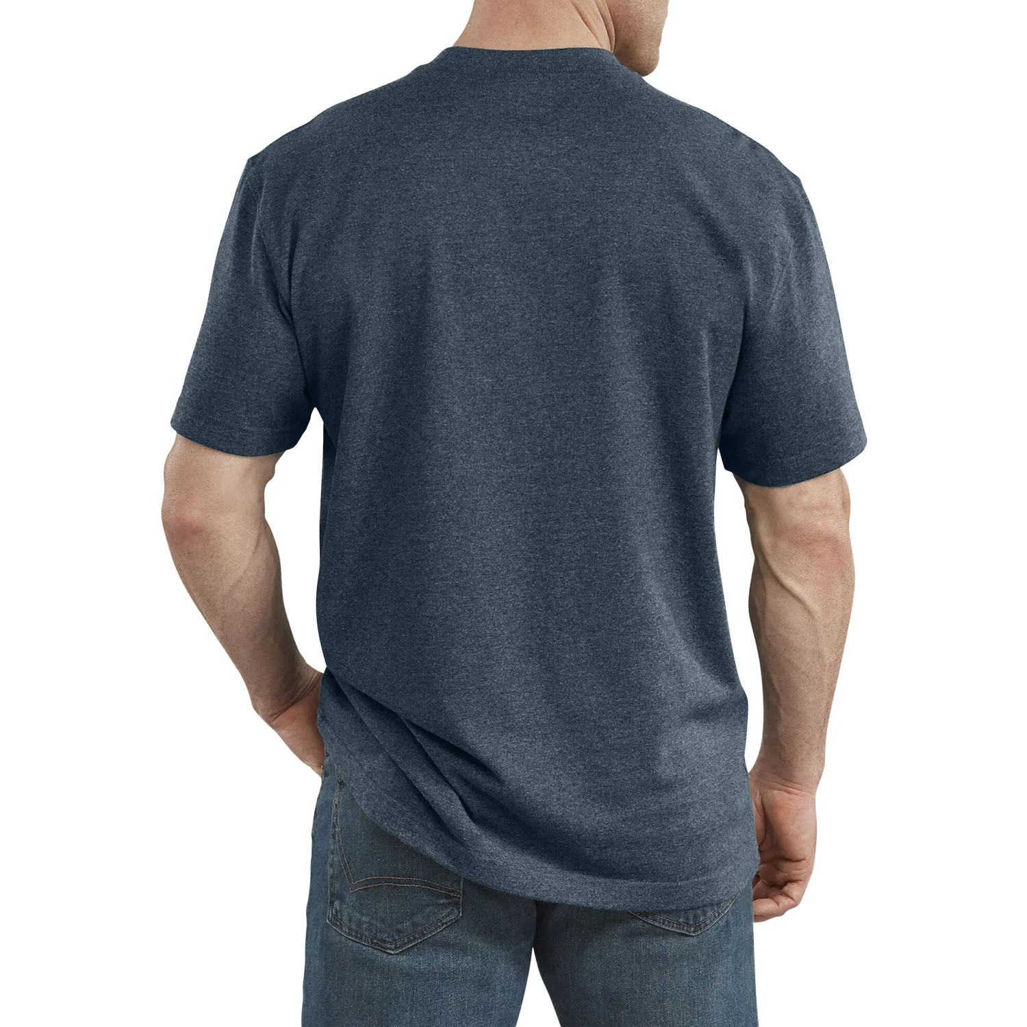 Dickies Heathered Heavyweight Pocket T Shirt - Image 2