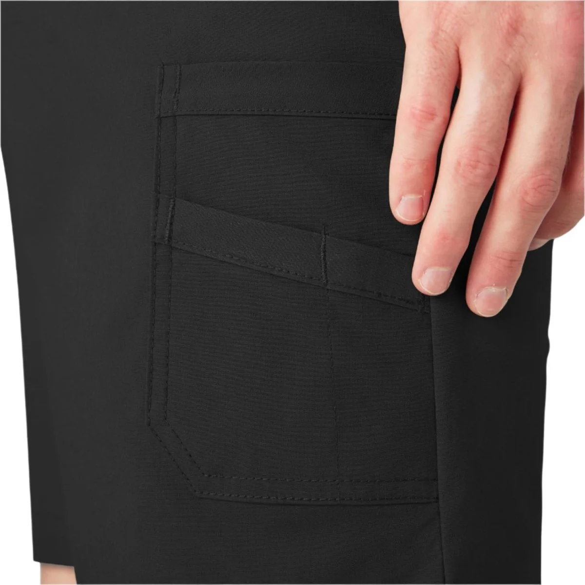 Dickies Men's 11" Performance Hybrid Utility Short Black - Image 5