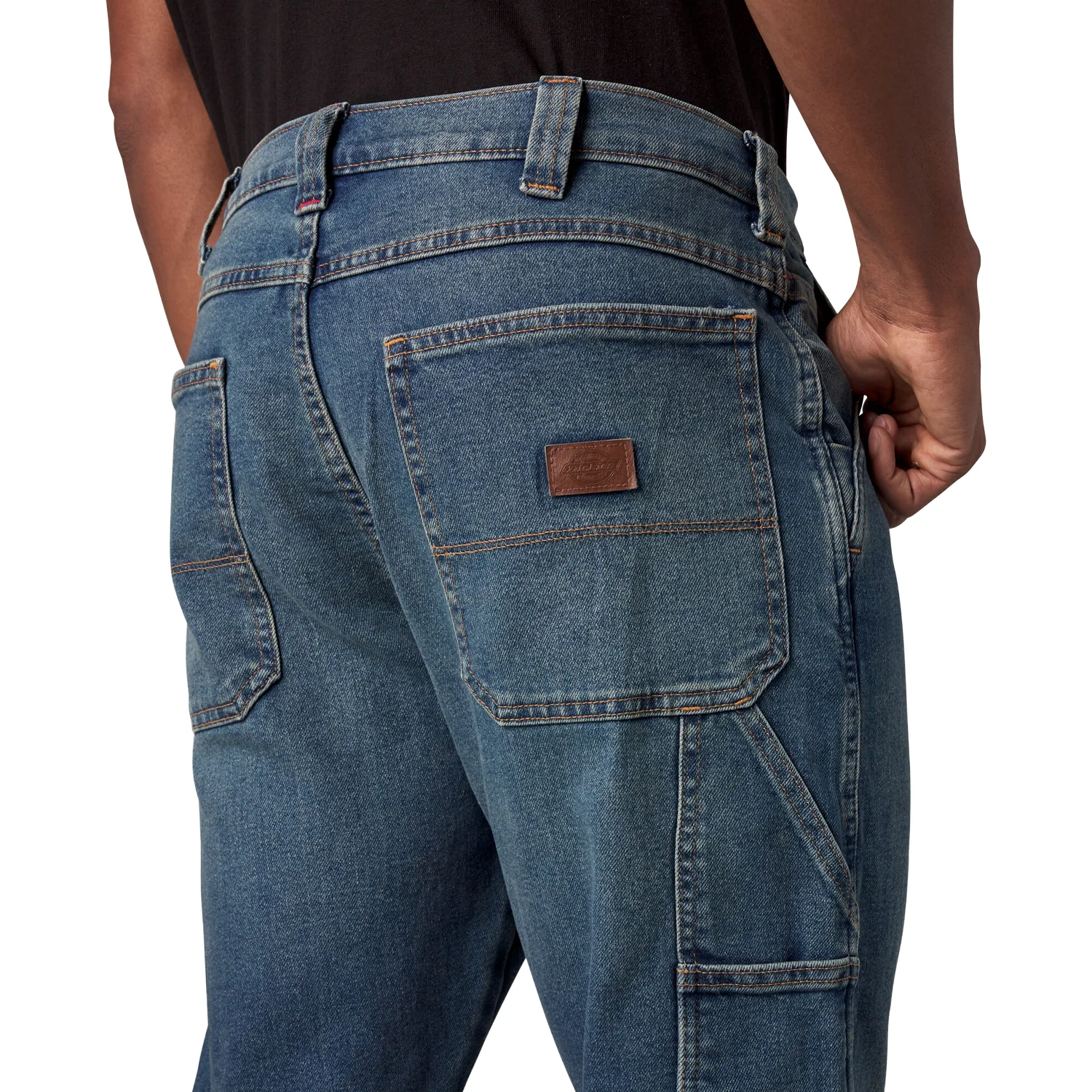 Dickies Men's Carpenter Regular Fit Jean Denim Tinted Wash - Image 4