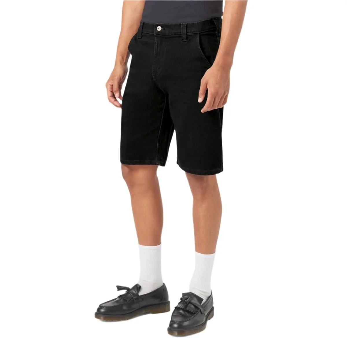 Dickies Men's Denim Short Black Denim - Image 3