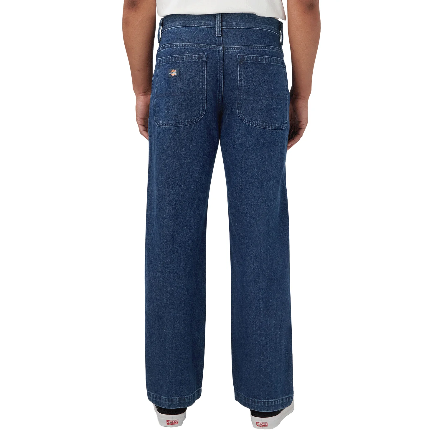 Dickies Men's Double Knee Denim Pant Stonewashed Indigo Blue - Image 2