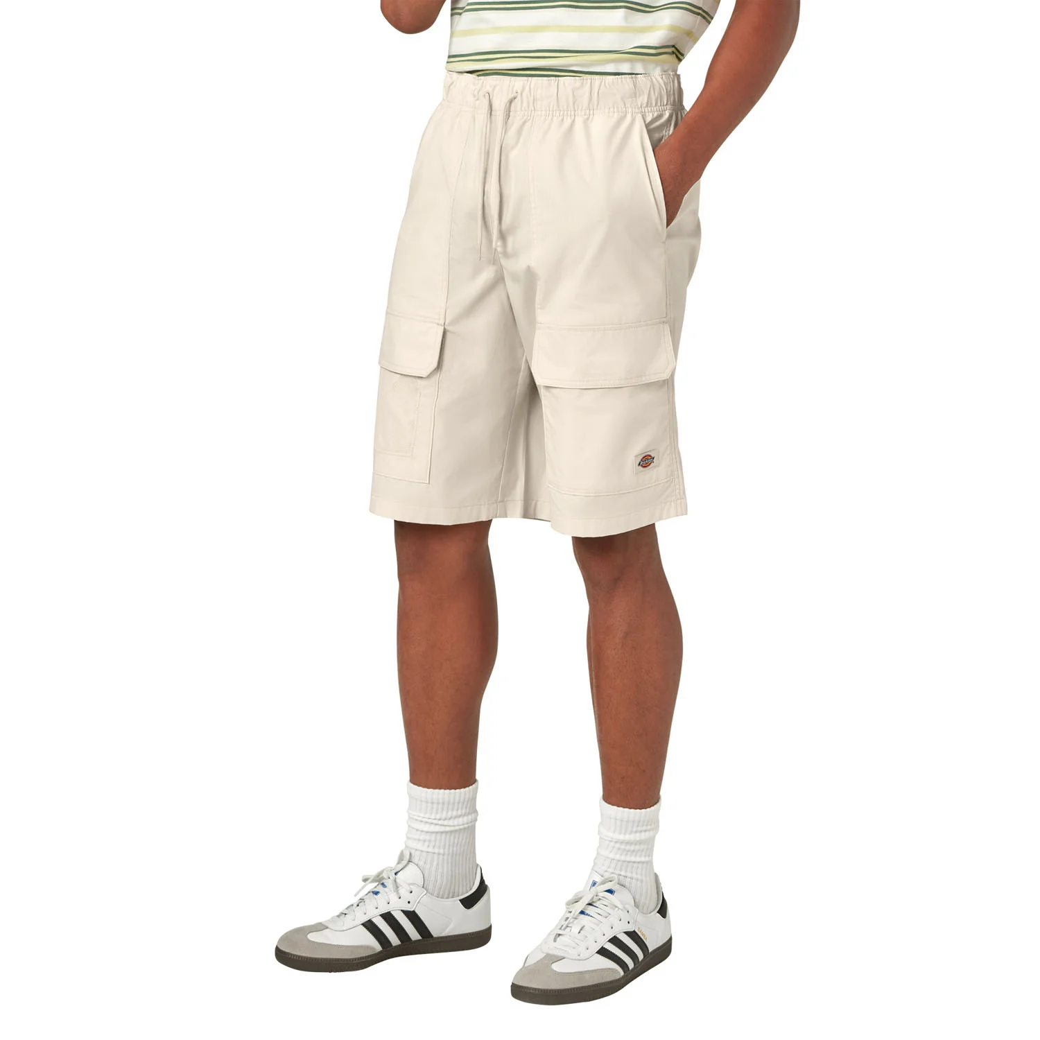 Dickies Men's Fishersville Cargo Short Stone Whitecap Grey - Image 4