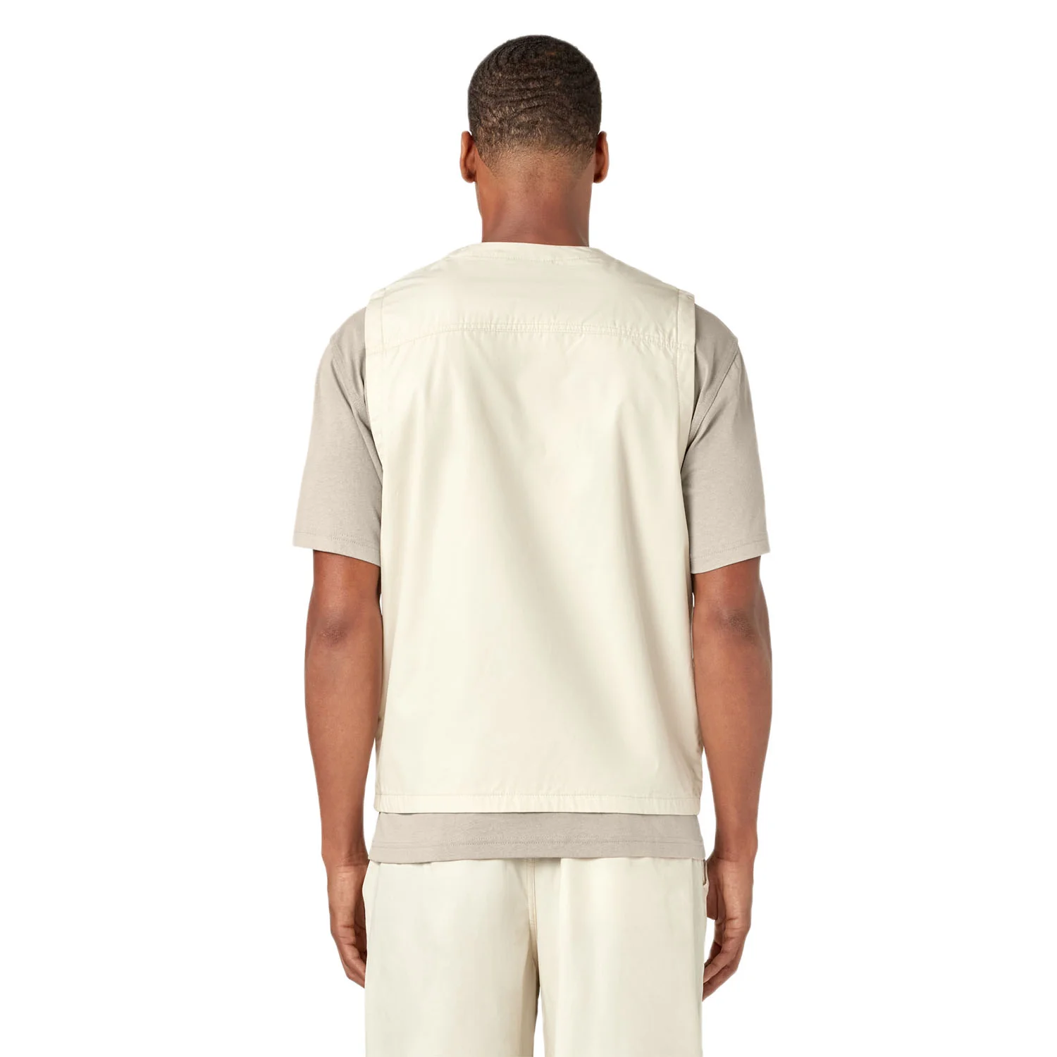 Dickies Men's Fishersville Vest Stone Whitecap Grey - Image 2