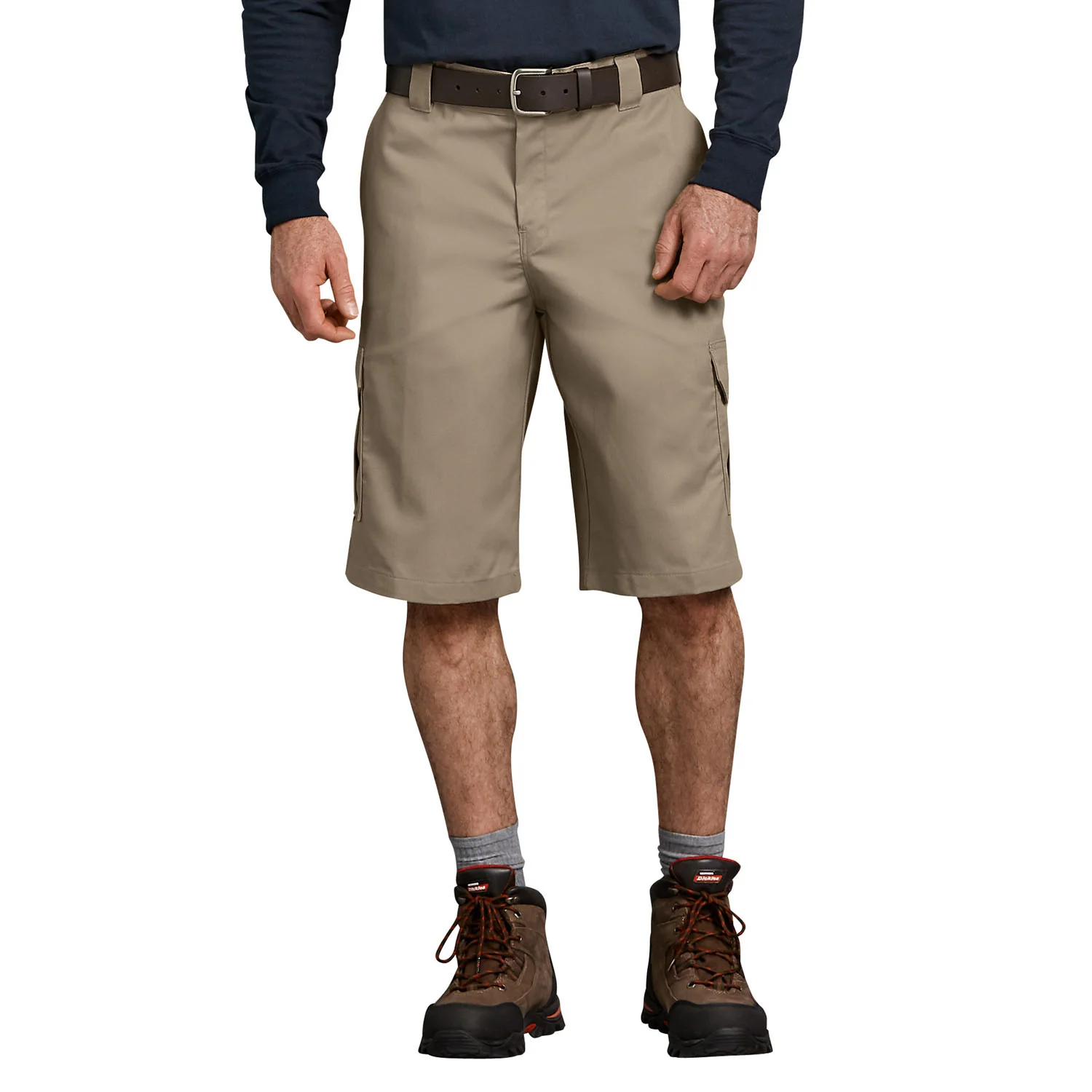 Dickies Men's Relaxed 13" Cargo Work Short Desert Sand - Image 2