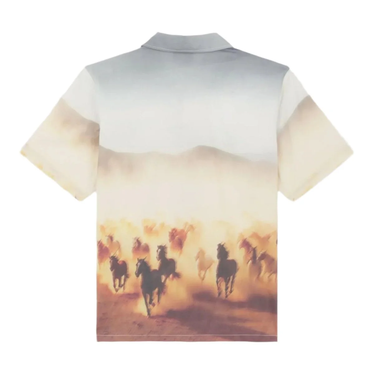 Dickies Men's River Ranch S/S Shirt Oak Buff - Image 4
