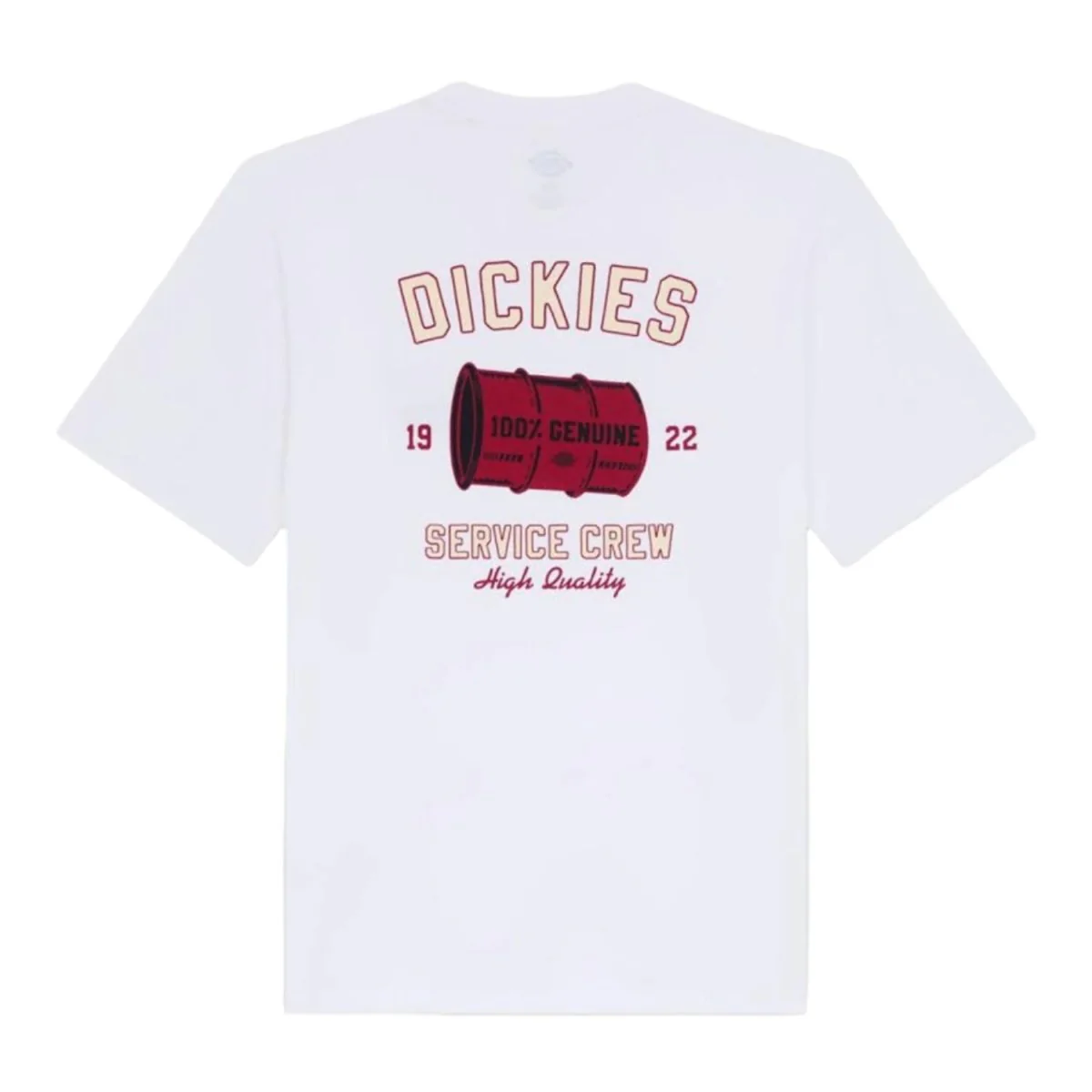 Dickies Men's Service Crew S/S T-Shirt White - Image 4
