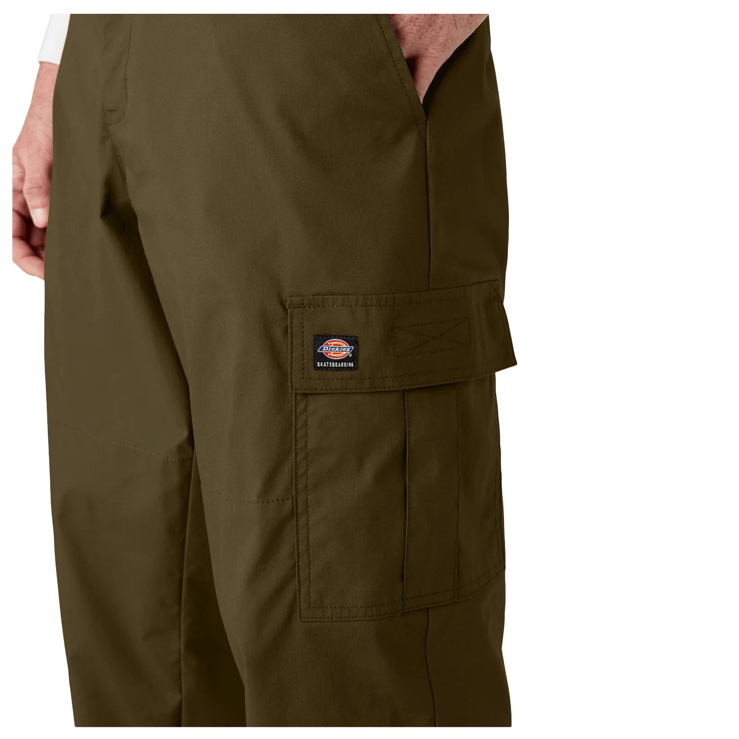 Dickies Men's Skateboarding Loose Fit Cargo Pant Dark Olive - Image 3