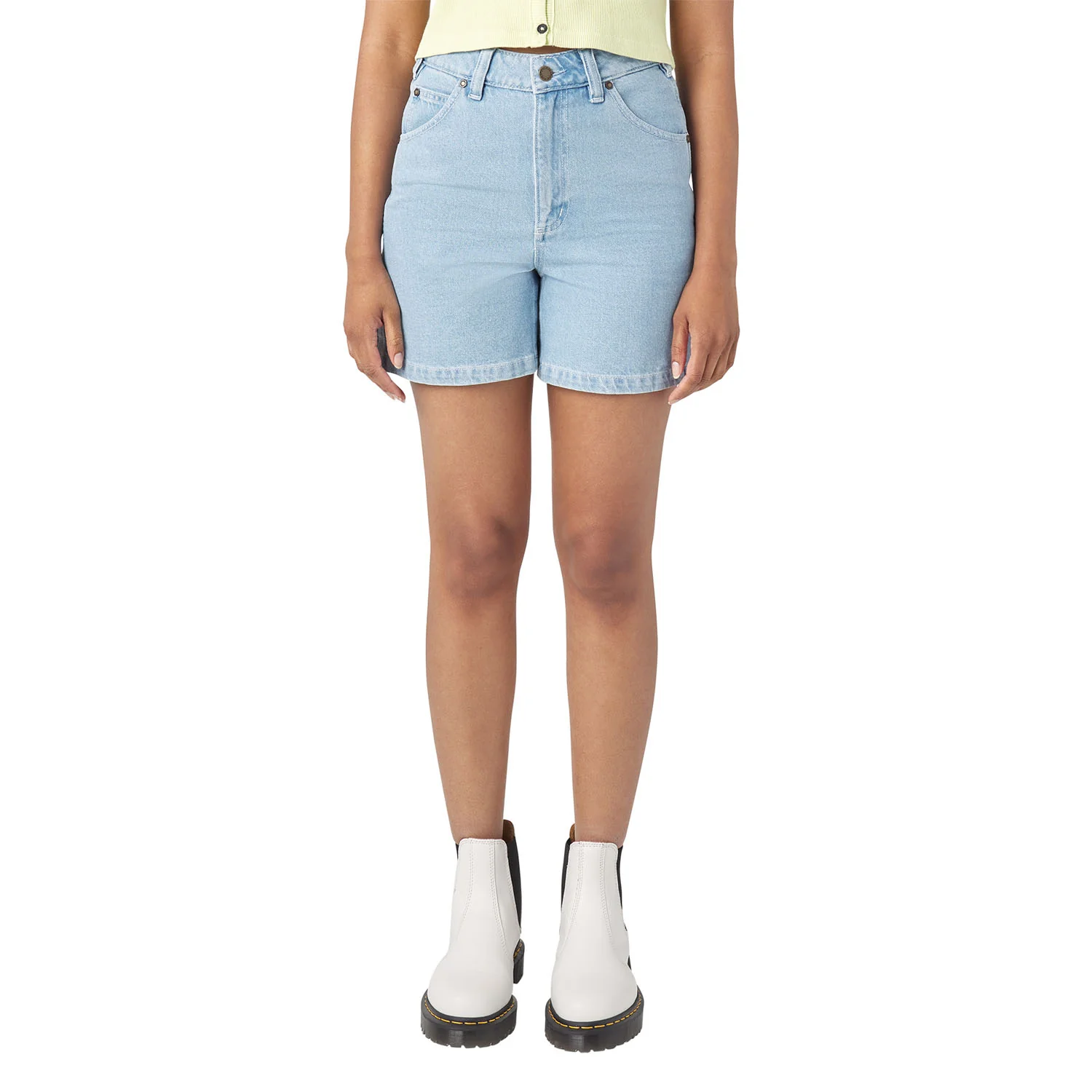 Dickies Women's Denim Short Denim Vintage Wash - Image 3