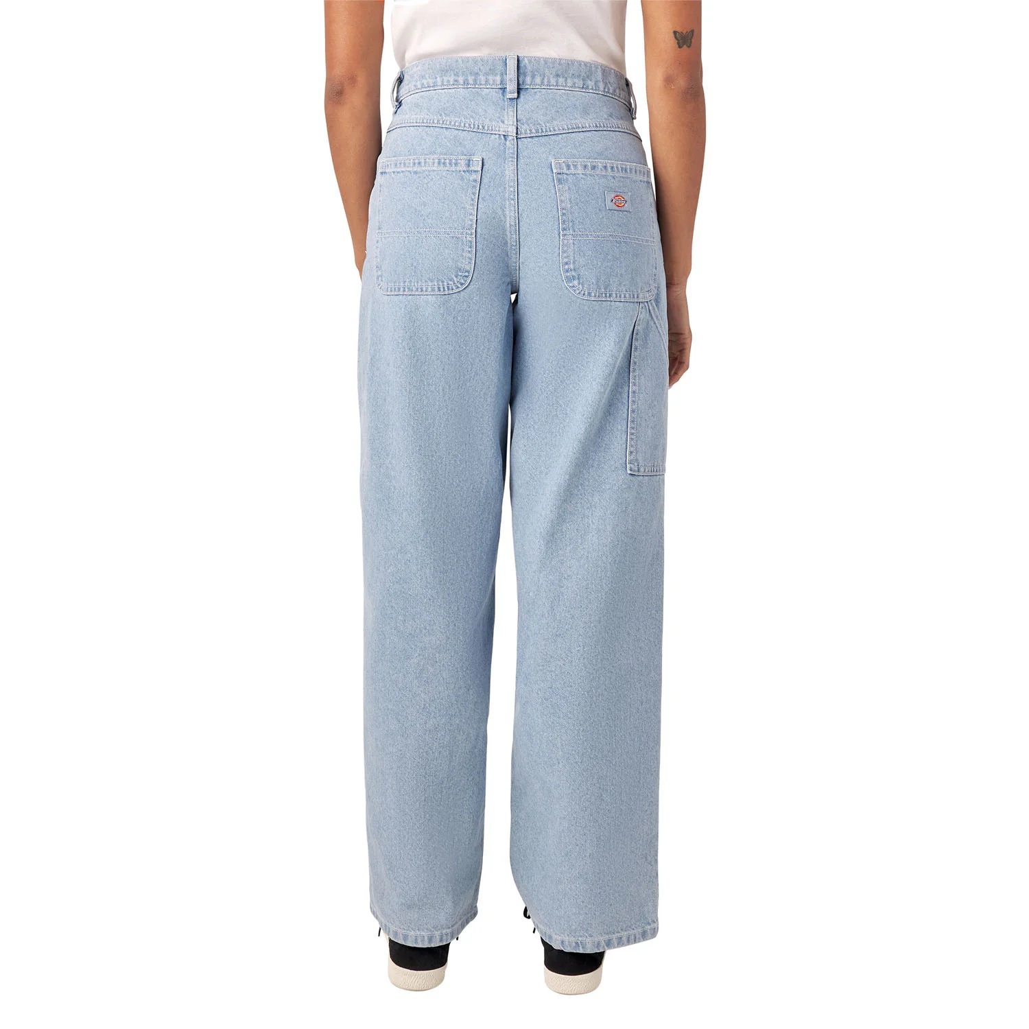 Dickies Women's Herndon Denim Pant Denim Vintage Wash - Image 2