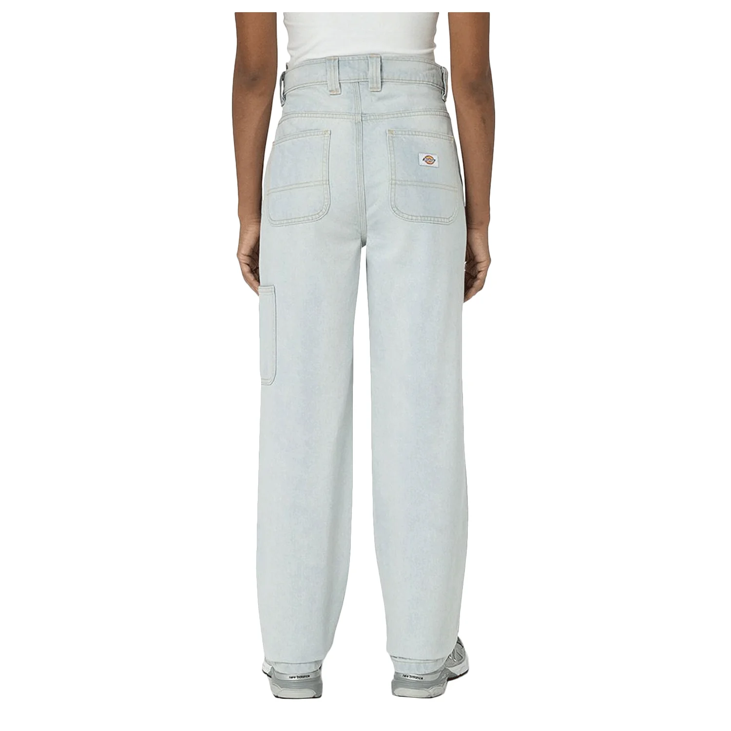 Dickies Women's Madison Double Knee Jean Light Denim - Image 2