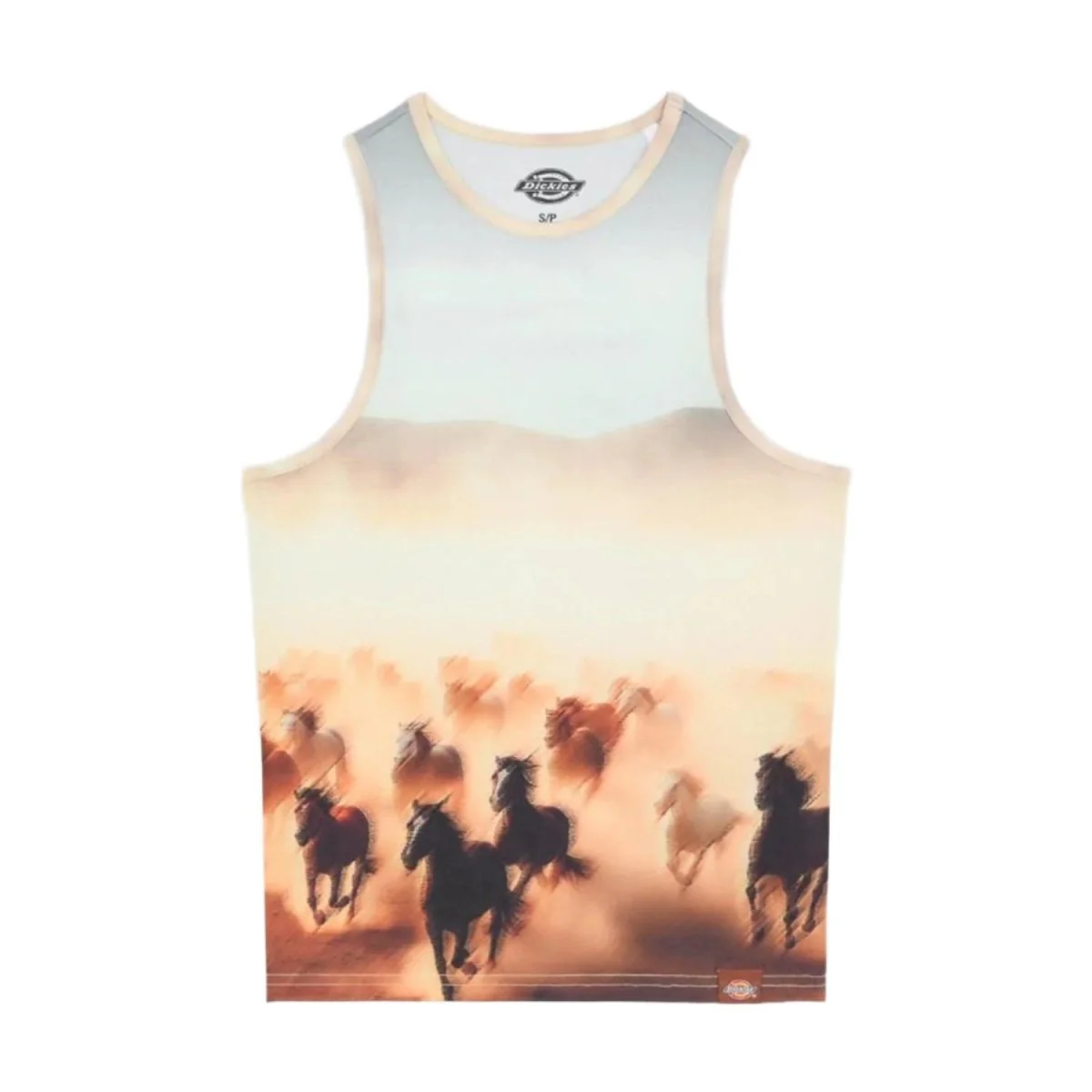 Dickies Women's Running Wild Top Oak Buff - Image 3