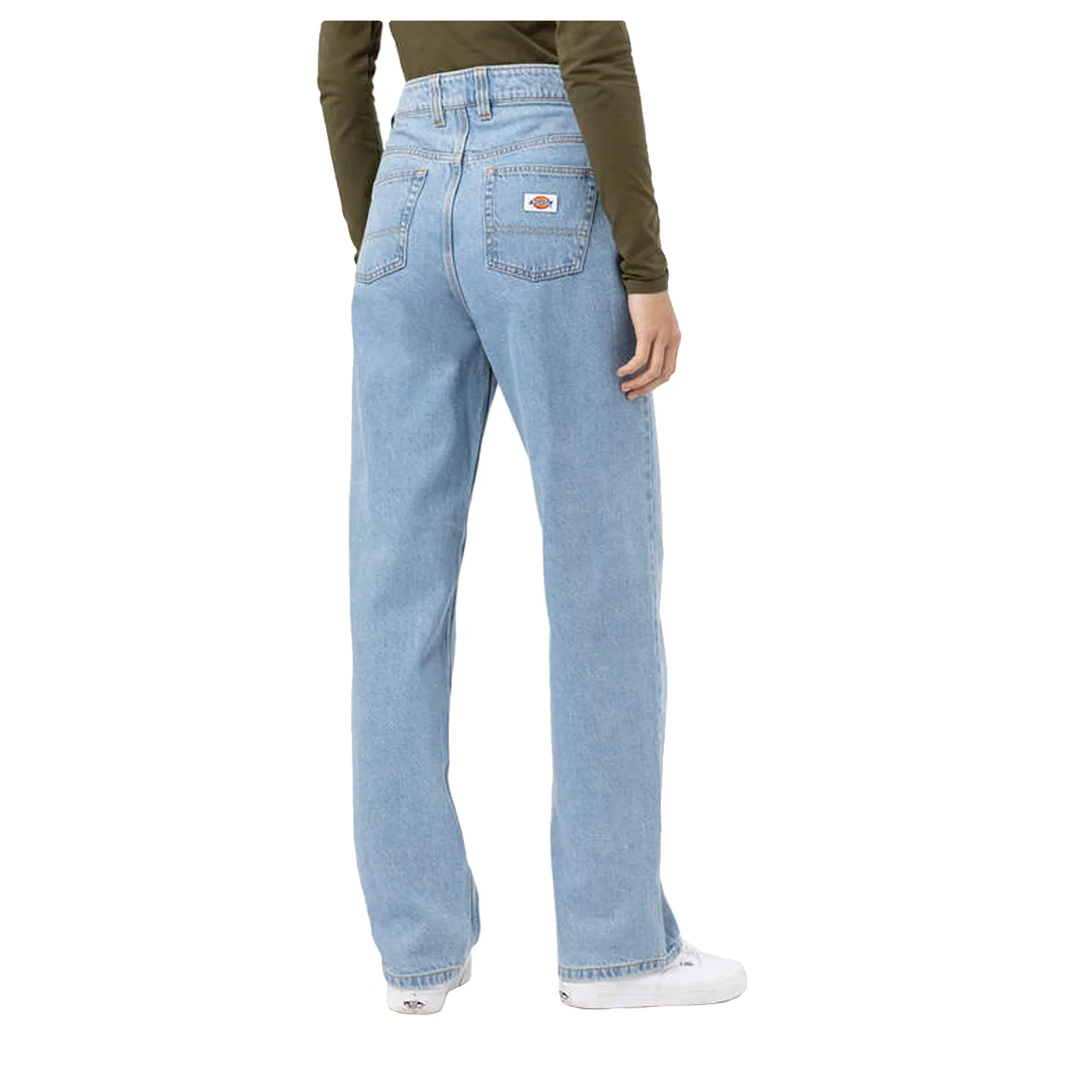 Dickies Women's Thomasville Denim Pant Light Denim - Image 2