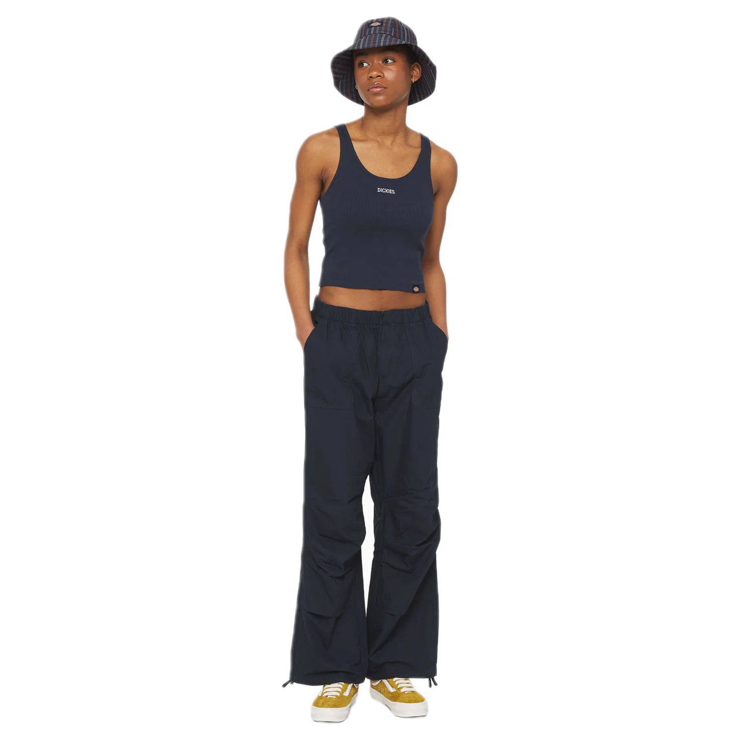 Dickies Women's Mapleton Tank Top Dark Navy - Image 3