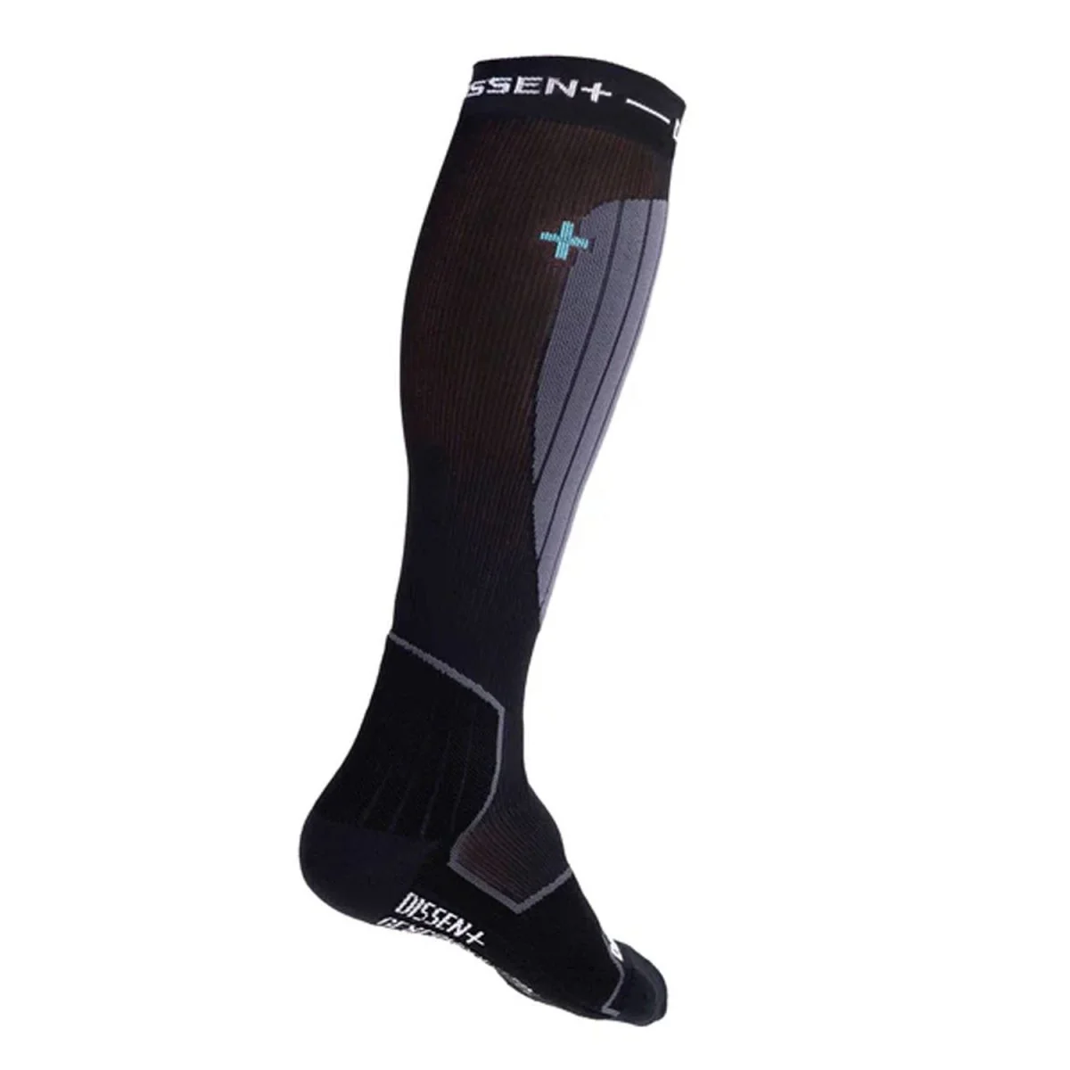 Dissent GFX Compression Hybrid DLX-Wool Sock Black - Image 2