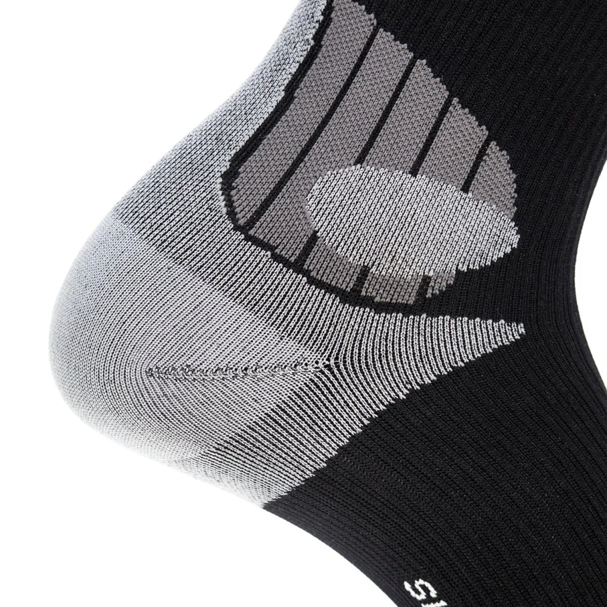 Dissent Pro Fit Compression Nano Tour Sock Black - Image 3