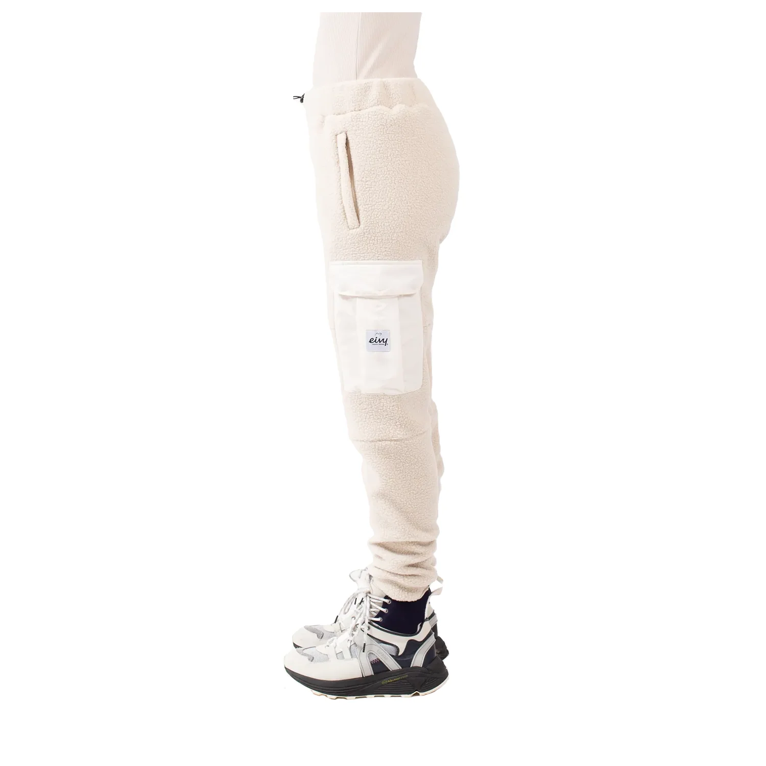 Eivy Women's Cargo Sherpa Pants 2024 Faded Cloud - Image 3