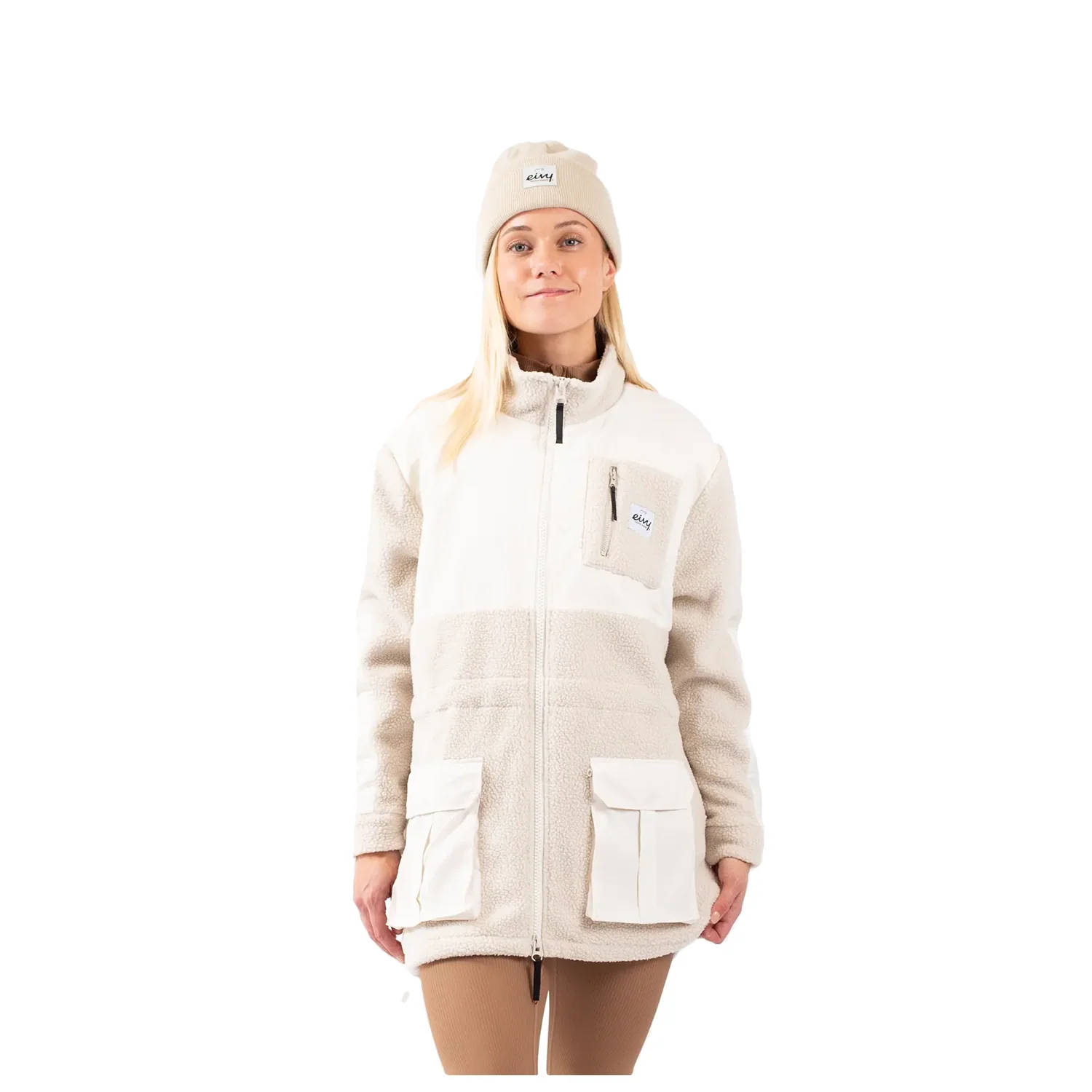 Eivy Women's Field Sherpa Jacket 2024 Faded Cloud - Image 2