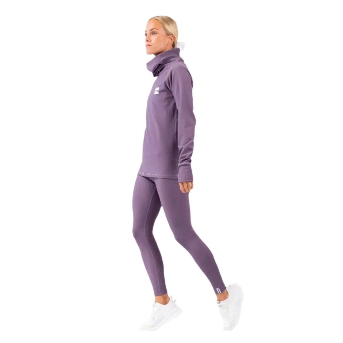 Eivy Women's Icecold Gaiter Rib Top 2025 Deep Purple - Image 2