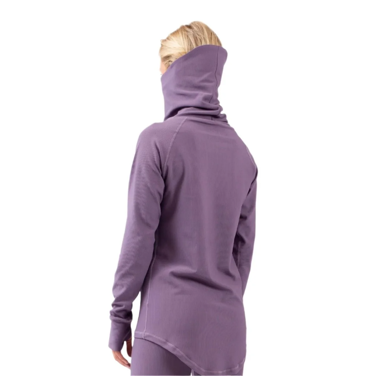 Eivy Women's Icecold Gaiter Rib Top 2025 Deep Purple - Image 3