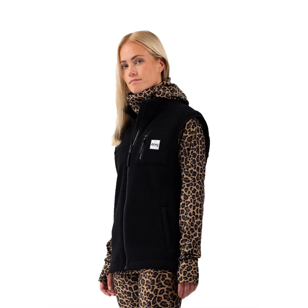 Eivy Women's Lumberjackie Sherpa Vest 2026 Black - Image 2