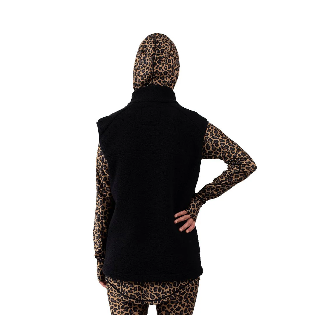 Eivy Women's Lumberjackie Sherpa Vest 2026 Black - Image 3