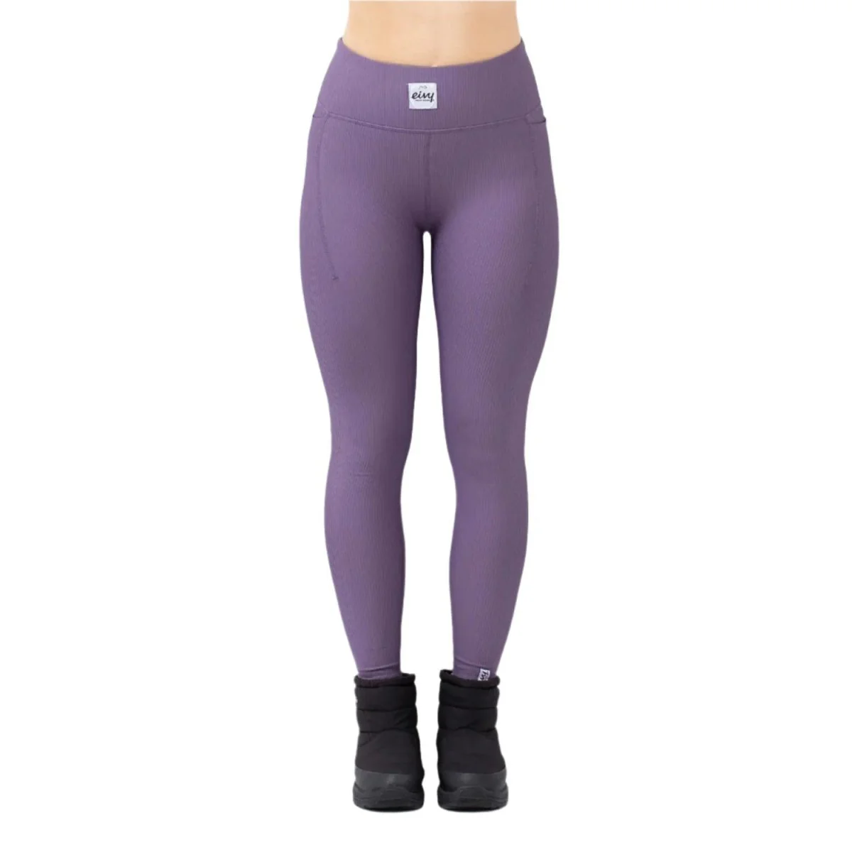 Eivy Women's Pocket Rib Tights 2025 Deep Purple - Image 2
