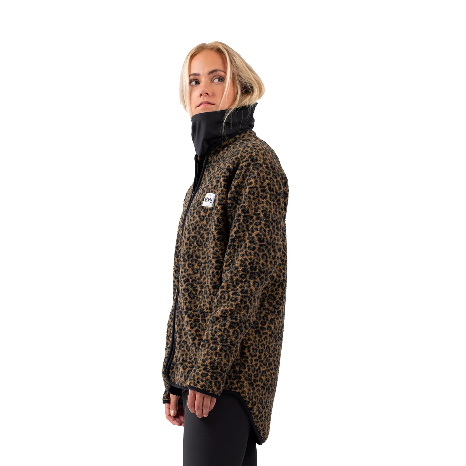Eivy Women's Redwood Sherpa Jacket 2024 Leopard - Image 2