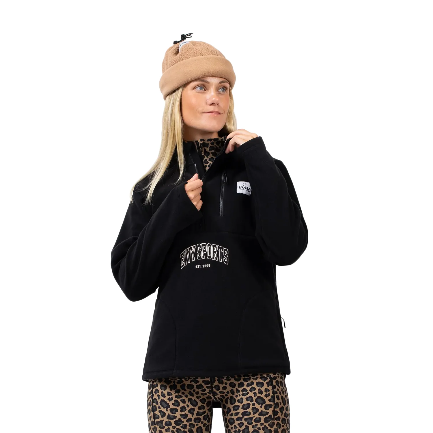 Eivy Women's Techlight Halfzip Fleece 2026 Black - Image 2