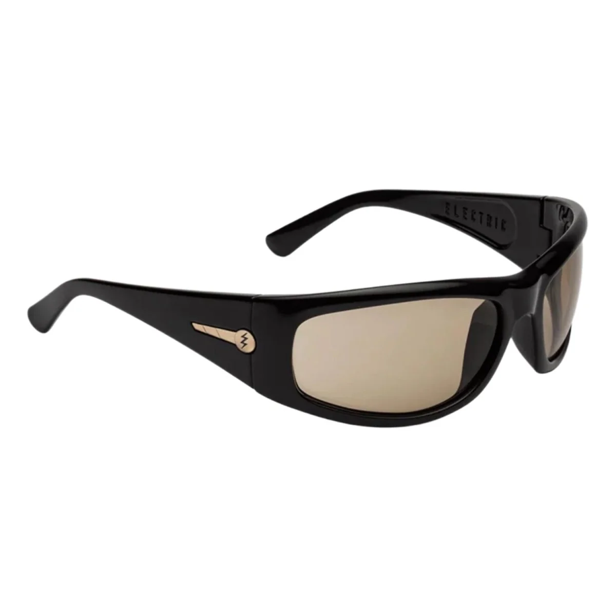 Electric Bolsa Sunglasses Gloss Black/Amber - Image 3