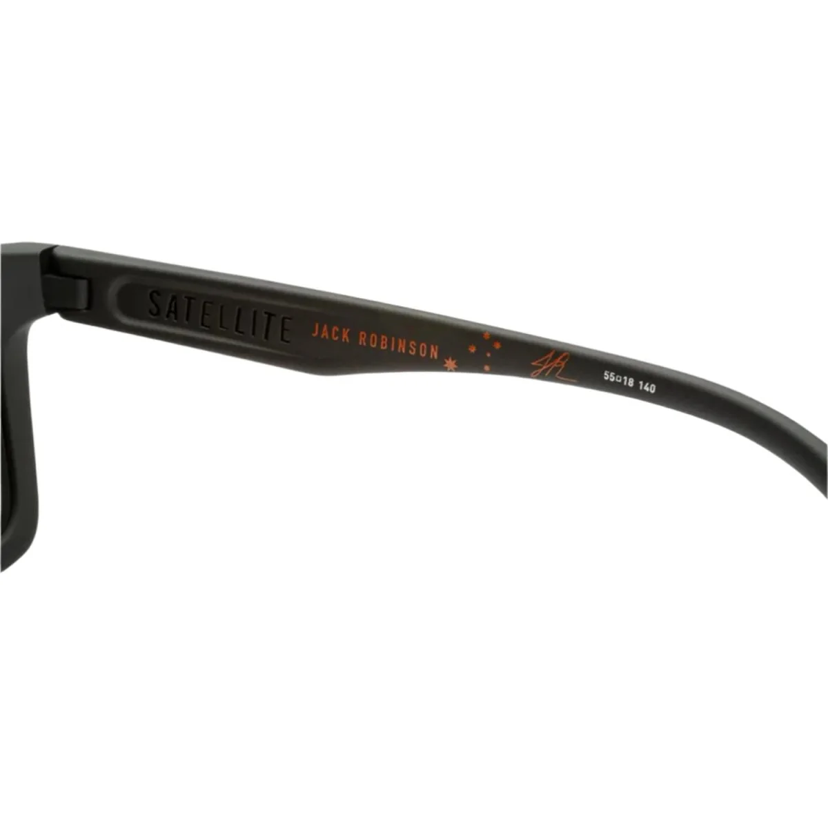 Electric Satellite Sunglasses Matte Black JR/Grey - Image 2
