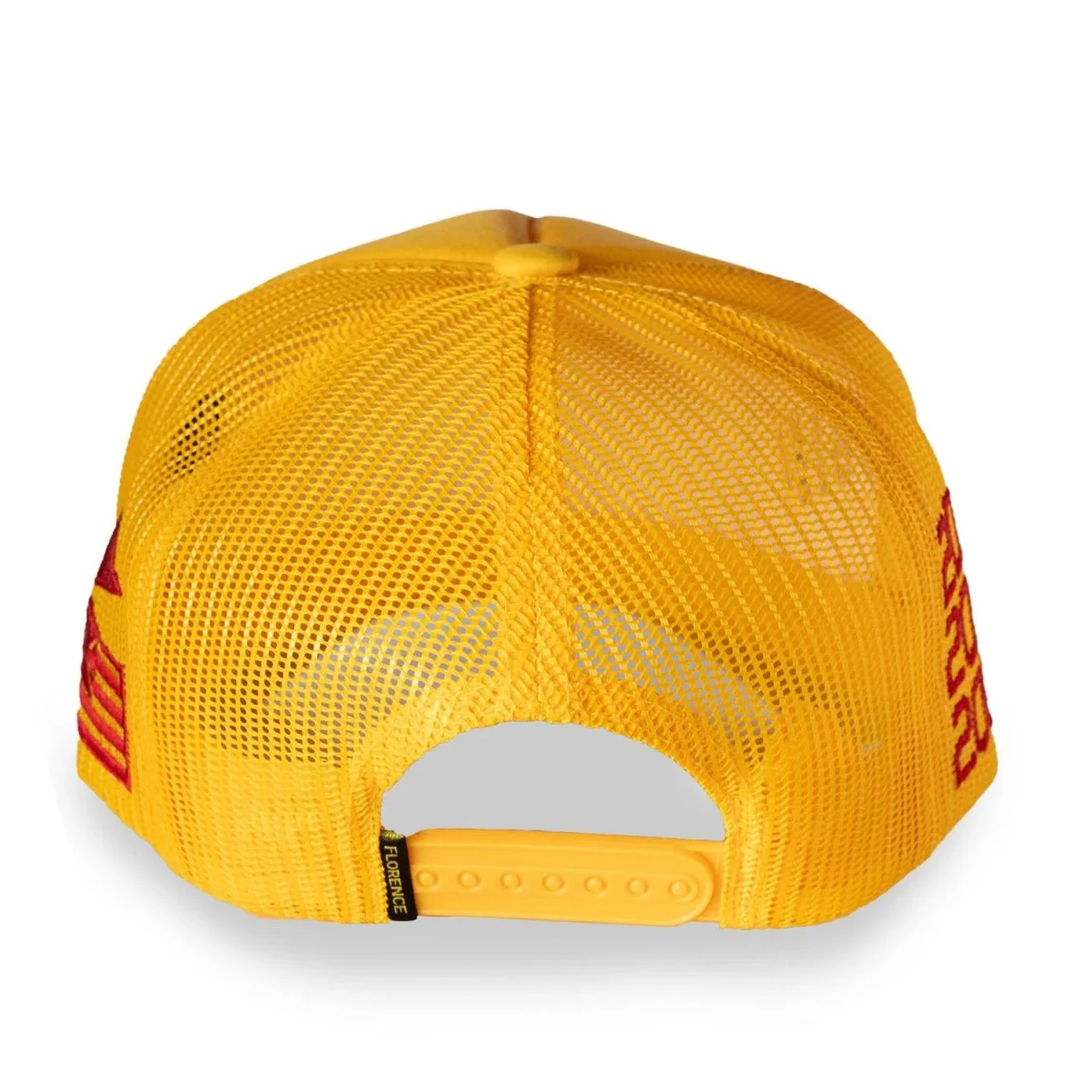 Florence Marine X 3x World Champ Trucker Hat Yellow - Image 2