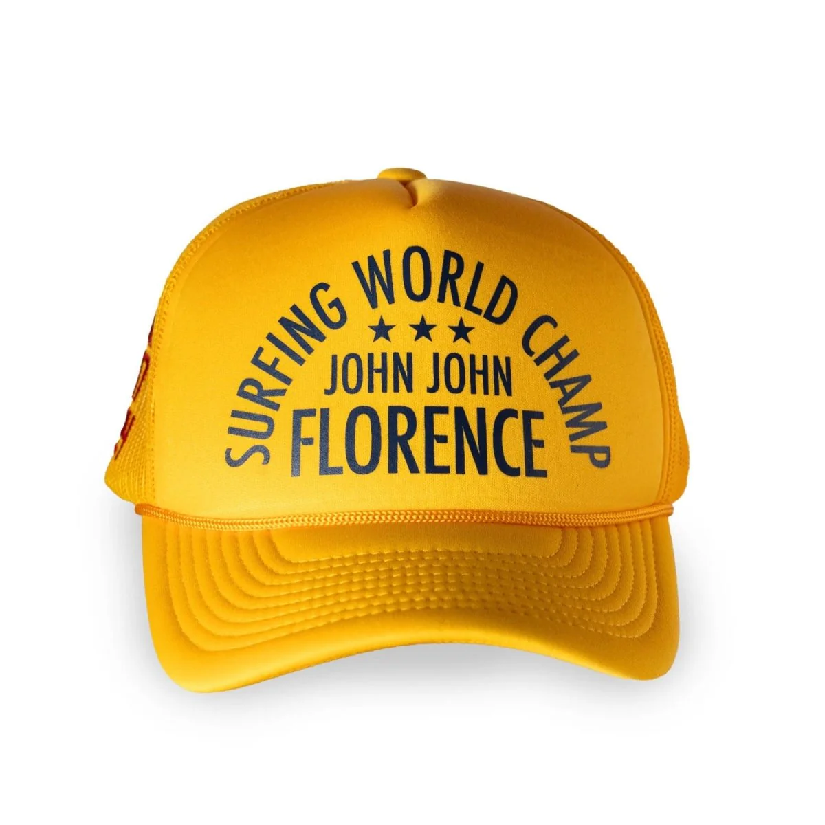 Florence Marine X 3x World Champ Trucker Hat Yellow - Image 3