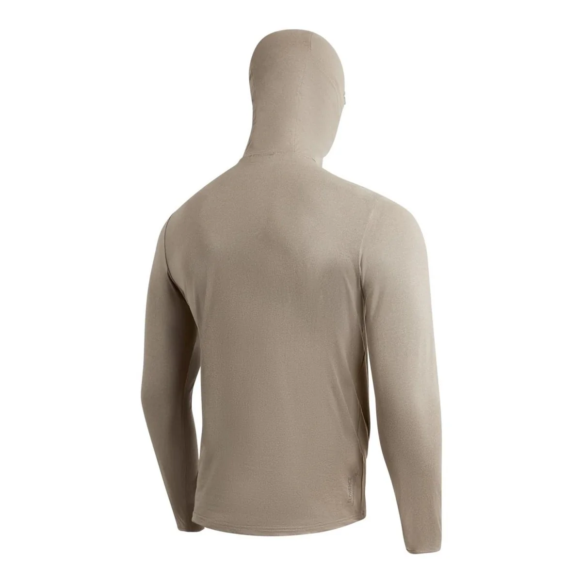 Florence Marine X Men's Sun Pro Adapt L/S Balaclava UPF Shirt Heather Vintage Khaki - Image 2