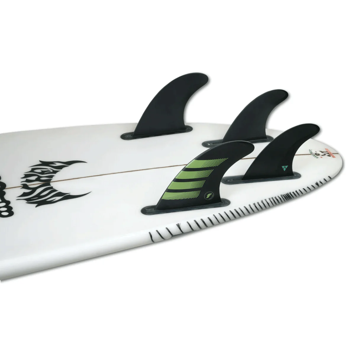 Futures F8 Alpha 5 Fin Set Carbon/Olive Large - Image 2