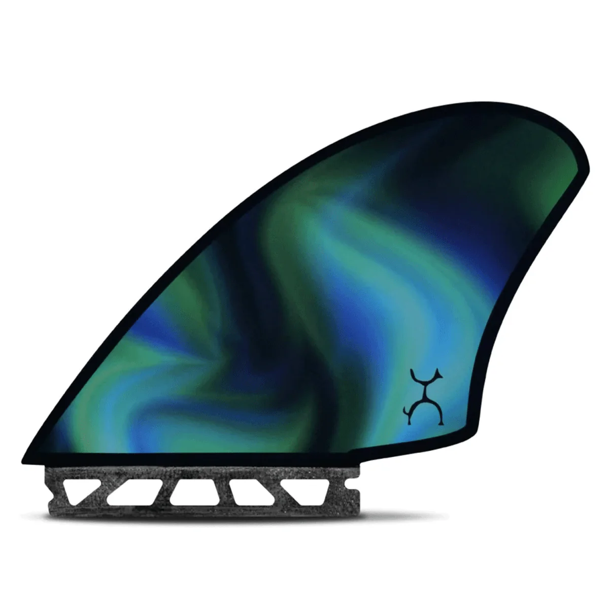 Futures Machado Keel Honeycomb Black/Swirl Surf Fins - Image 2