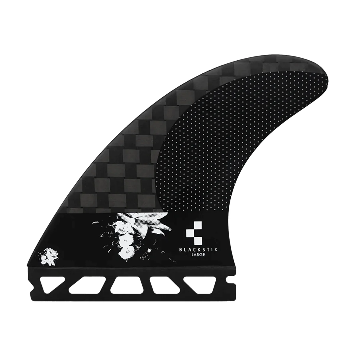 Futures Thruster Ando Blackstix Fin Black Large - Image 2