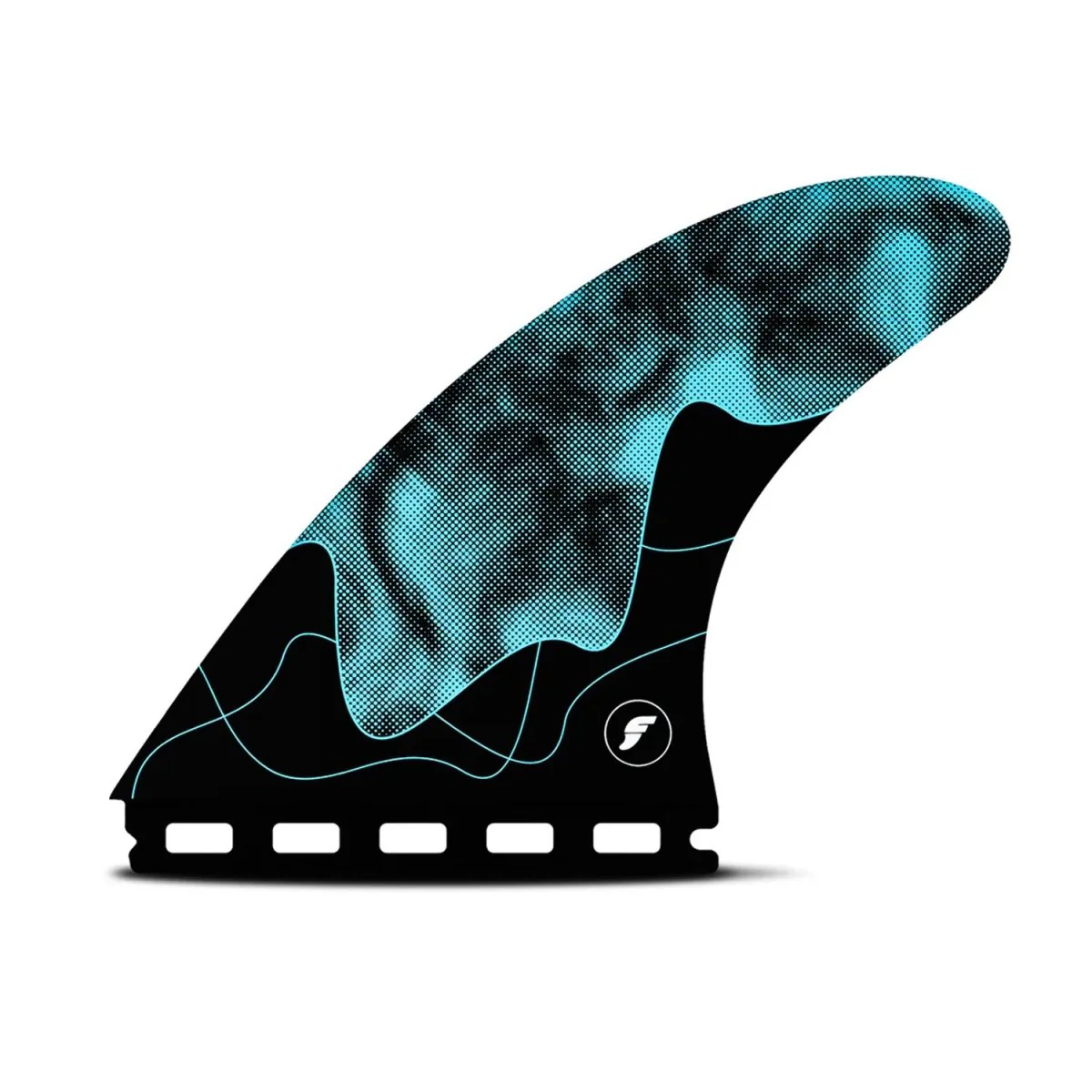 Futures Thruster Jack Robinson Honeycomb Surf Fins Aqua L - Image 2