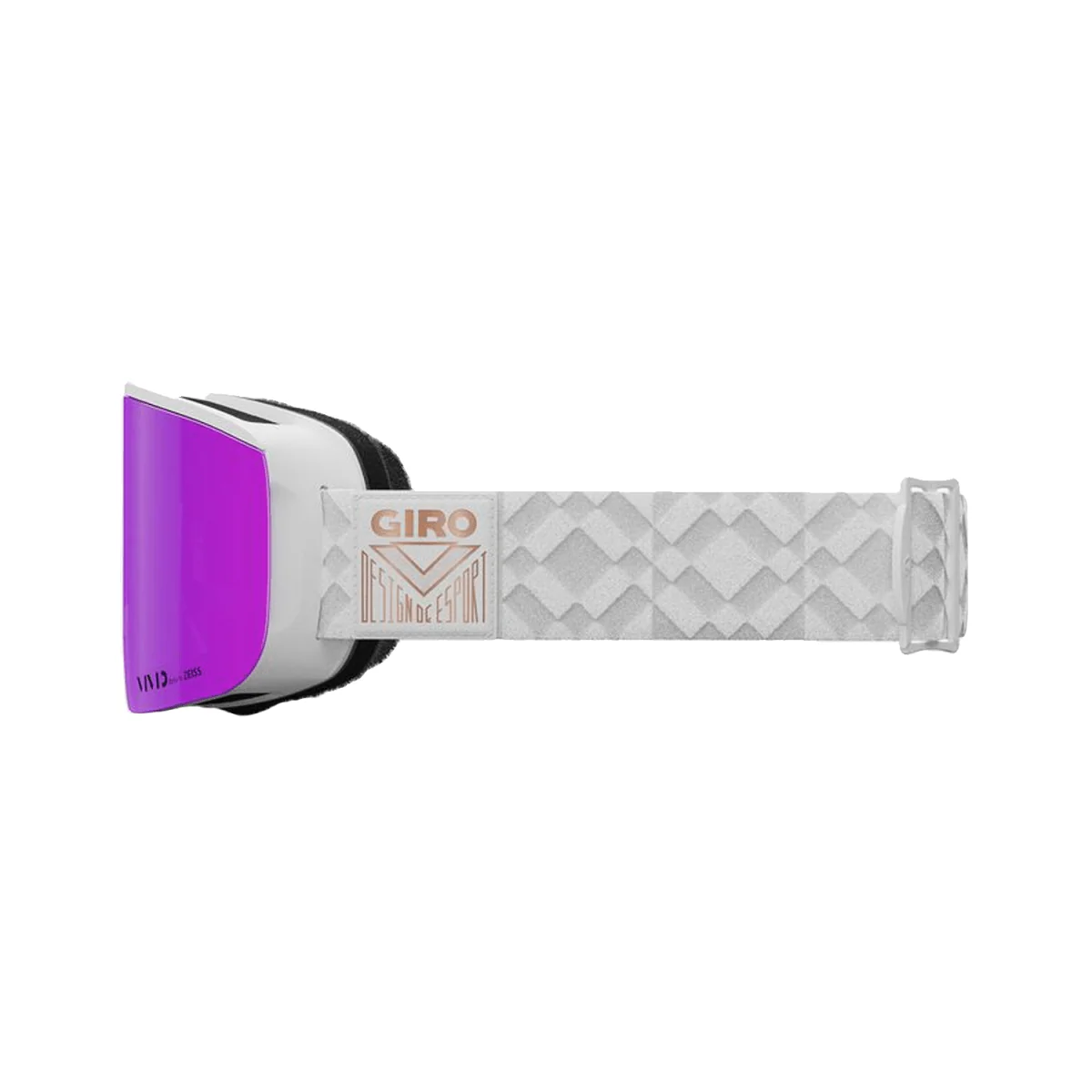 Giro Women's Ella Low Bridge Fit Goggles White Limitless/ Vivid Pink + Vivid Infrared - Image 2