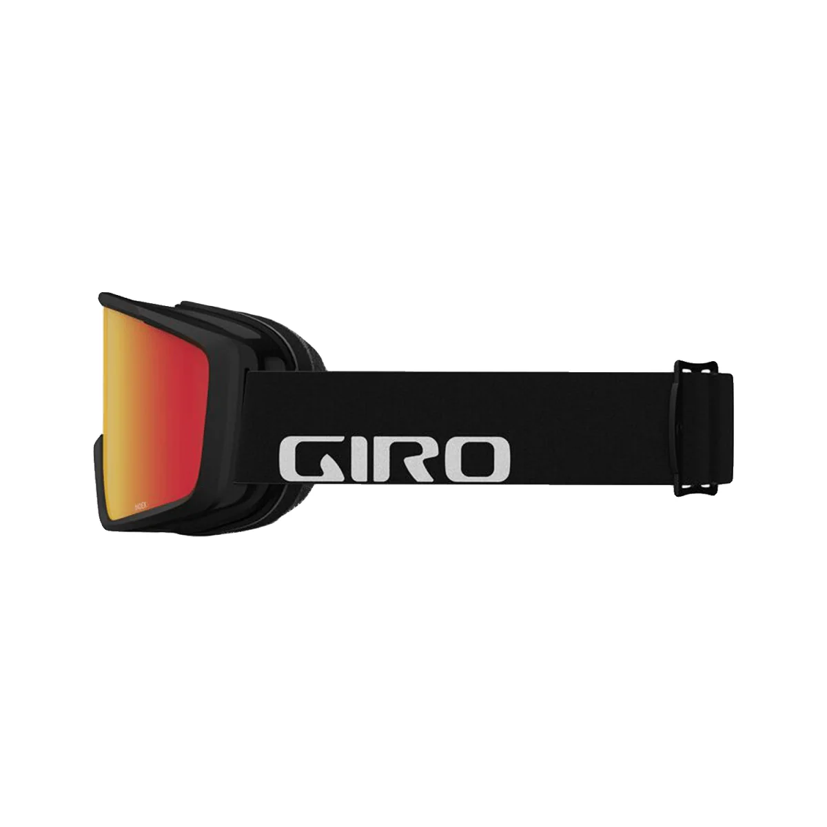 Giro Index 2.0 Low Bridge Fit Goggles Black Wordmark/Amber Scarlet - Image 2