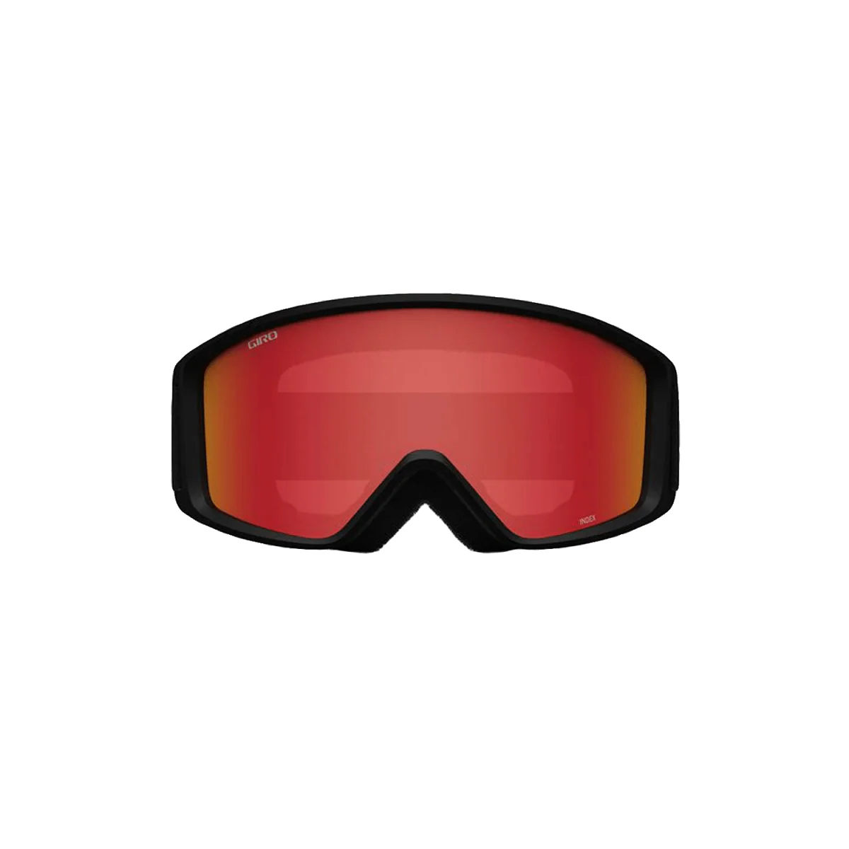 Giro Index 2.0 Low Bridge Fit Goggles Black Wordmark/Amber Scarlet - Image 3