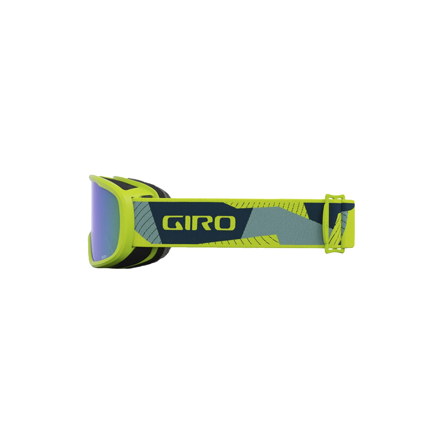 Giro Kids Buster Flash Goggles Ano Lime Geo Camo/Loden Green - Image 2