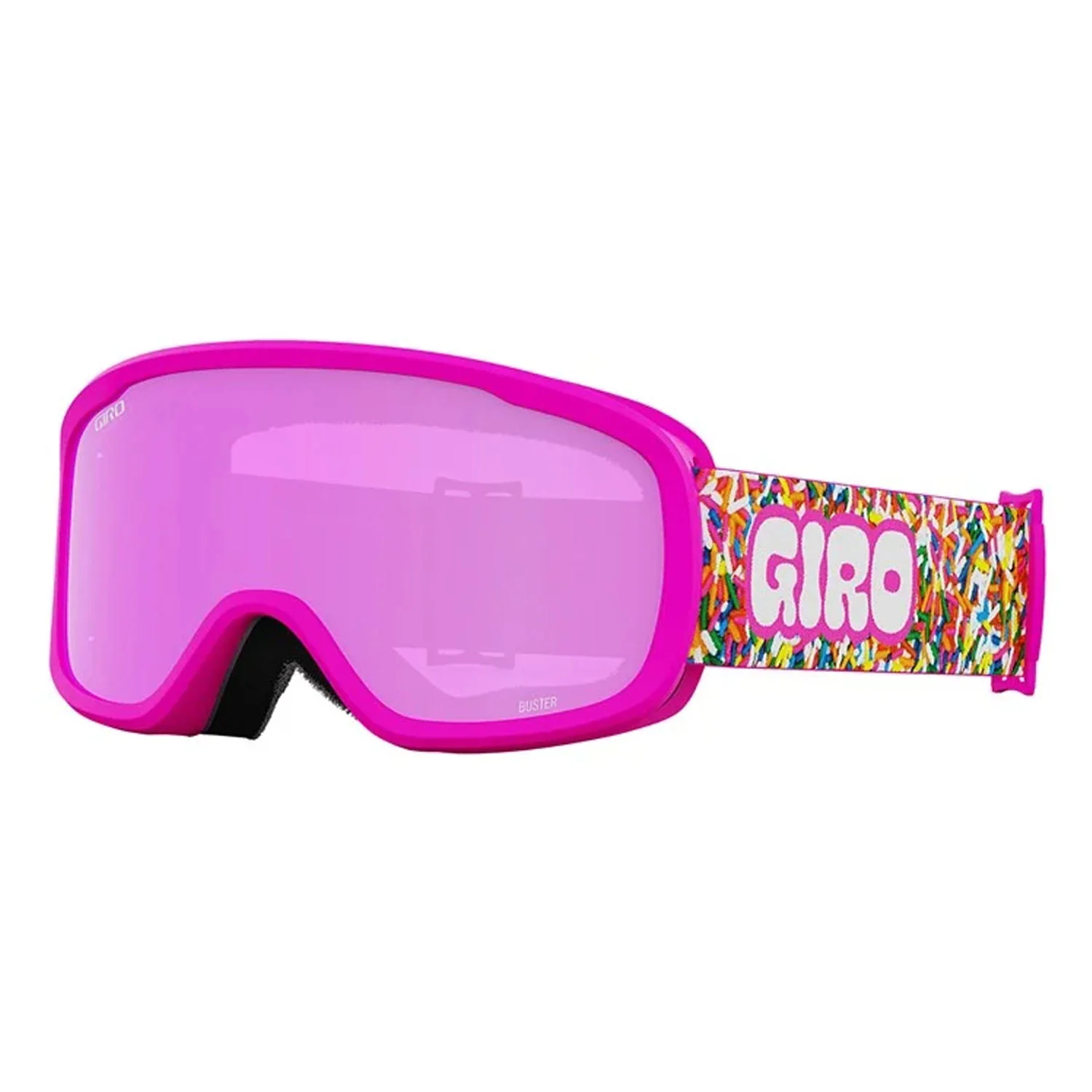 Giro Kids Buster Flash Goggles Pink Sprinkles/Amber Pink - Image 2
