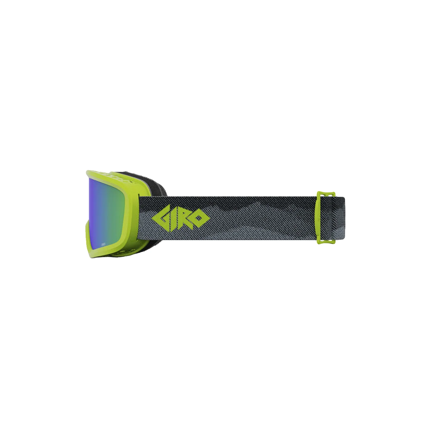 Giro Kids Chico 2.0 Flash Goggles Ano Lime Linticular/Loden Green - Image 2