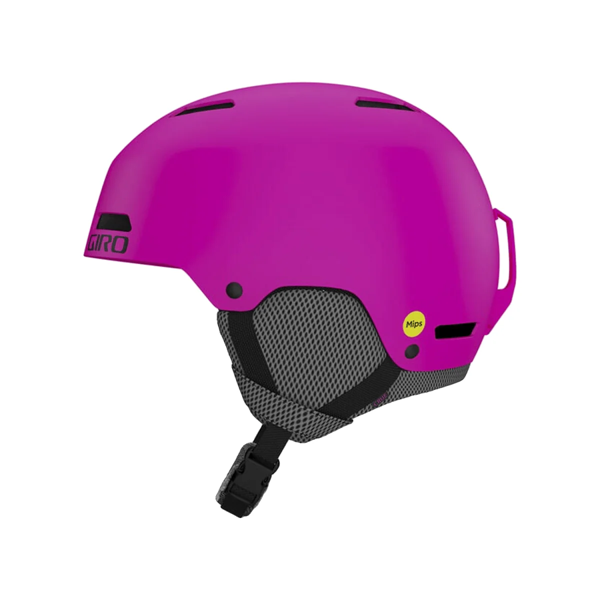 Giro Kids Crue MIPS Helmet 2025 Matte Bright Pink - Image 2