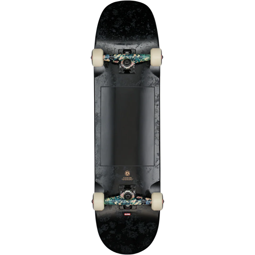 Globe Chisel Skate Complete Black/Don't F It 8.25"