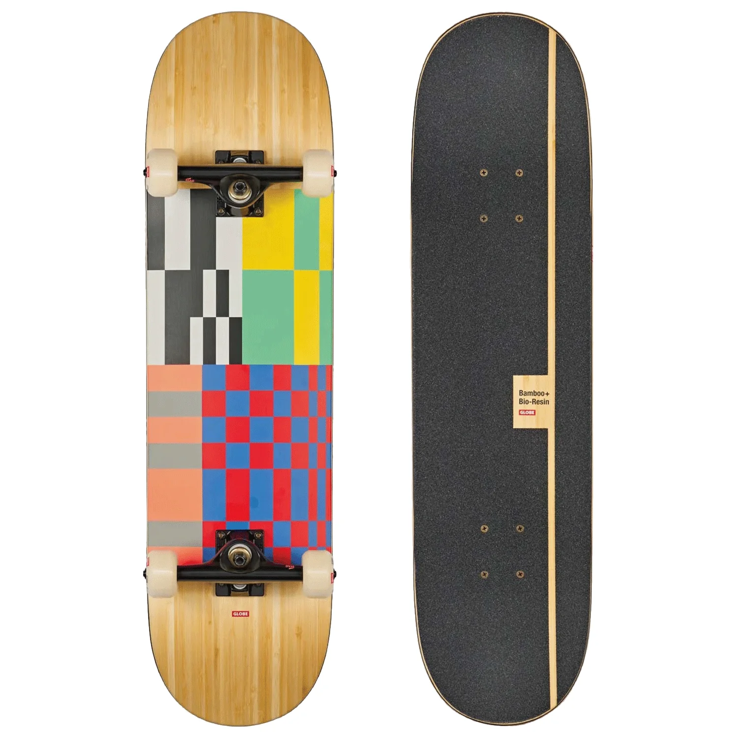 Globe G3 Check Please Skate Complete Bamboo/Turbo 8.375