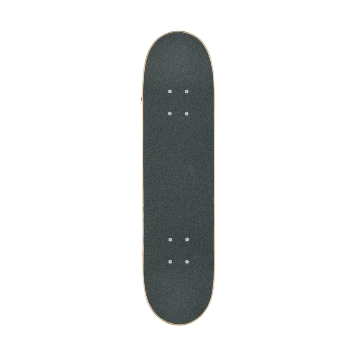 Globe Racer Mini Skate Deck Black/Off-White 7" - Image 2