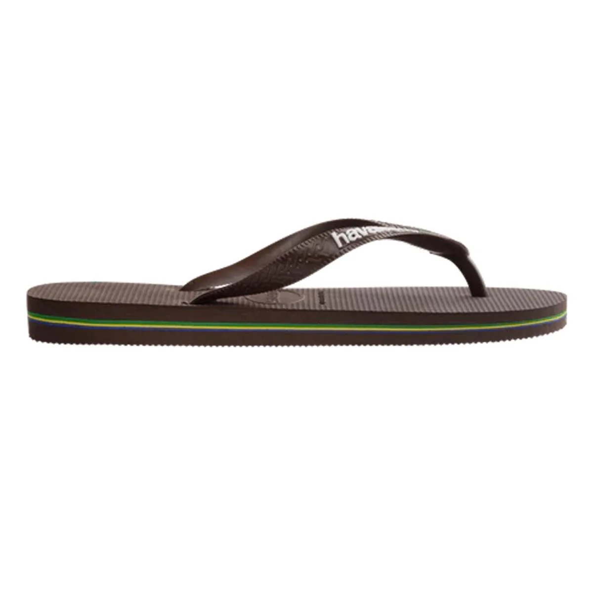 Havaianas Brazil Logo Sandal Dark Brown/White - Image 3